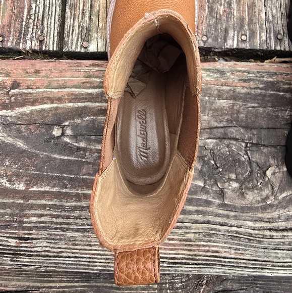 Madewell Womens The Citywalk Lugsole Chelsea Boot in Leather Size 8.5 - Picture 11 of 14